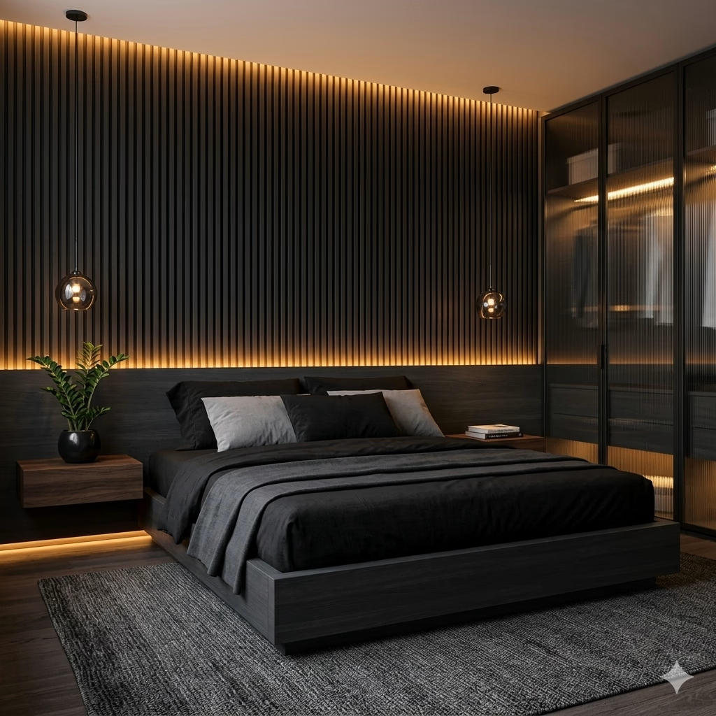 Architektonische Holz-Akustikplatte – 270 × 110 cm